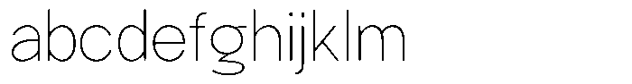 Iwagumi Sans Thin FONT
