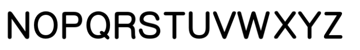 Iwata GKyoukasho Pro N-Heavy Font UPPERCASE