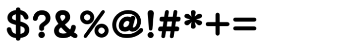 Iwata GMaru Gothic Pro Bold Font OTHER CHARS