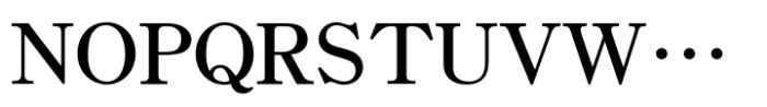 Iwata GMincho Pro Bold Font UPPERCASE