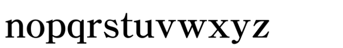 Iwata GMincho Pro Bold Font LOWERCASE