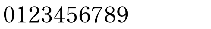 Iwata GMincho Pro Medium Font OTHER CHARS