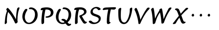 Iwata Gyousho Std Medium Font UPPERCASE