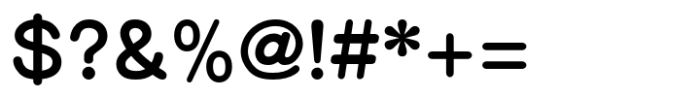 Iwata Maru Gothic Pro Demibold Font OTHER CHARS