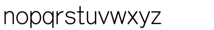 Iwata Maru Gothic Pro Light Font LOWERCASE