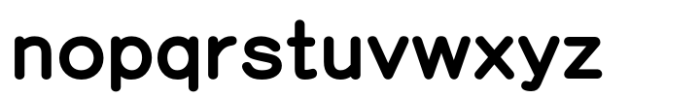 Iwata Maru Gothic Std Bold Font LOWERCASE