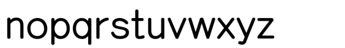 Iwata Maru Gothic Std Medium Font LOWERCASE