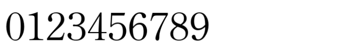 Iwata Mincho Old Std Thin Font OTHER CHARS