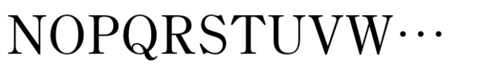 Iwata Mincho Old Std Thin Font UPPERCASE