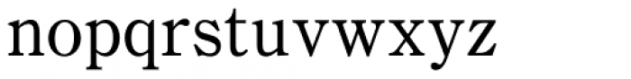 Iwata Mincho Pro Medium Font LOWERCASE