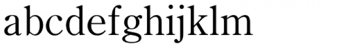 Iwata Mincho Pro Thin Font LOWERCASE