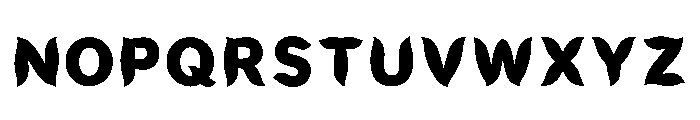 Ixora Regular Font LOWERCASE