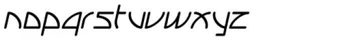 Ixtan Italic Font LOWERCASE