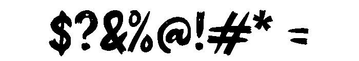 Iyalah Font OTHER CHARS