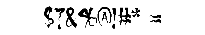 Izrail Font OTHER CHARS