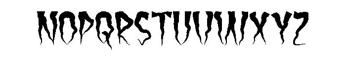 Izrail Font UPPERCASE