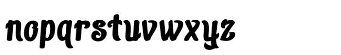 Izonery Regular Font LOWERCASE