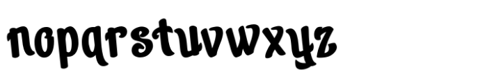 Izonery Slant Font LOWERCASE