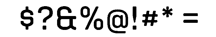 IzoardSoft Regular Font OTHER CHARS