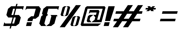 J-LOG Cameron Edge Serif Normal Italic Font OTHER CHARS
