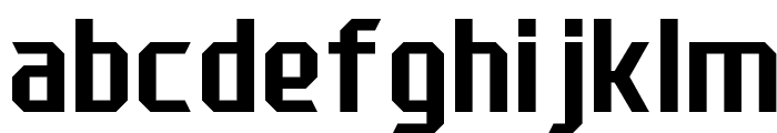 J-LOG Razor Edge Sans Normal Font LOWERCASE