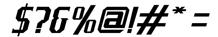 J-LOG Razor Edge Serif Small Caps Italic Font OTHER CHARS