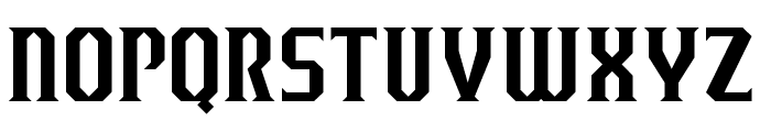 J-LOG Razor Edge Small Caps Font UPPERCASE