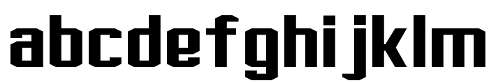 J-LOG Rebellion Slab Sans Normal Font LOWERCASE