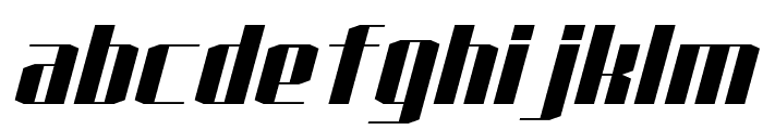 J-LOG Starkwood Sans Normal Italic Font LOWERCASE