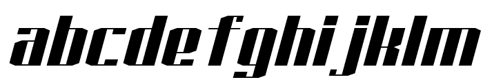 J-LOG Starkwood Slab Sans Normal Italic Font LOWERCASE