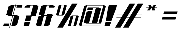 J-LOG Starkwood Slab Sans Small Caps Italic Font OTHER CHARS