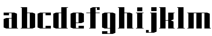 J-LOG Starkwood Slab Serif Normal Font LOWERCASE