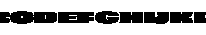 Jack Heavy Font UPPERCASE