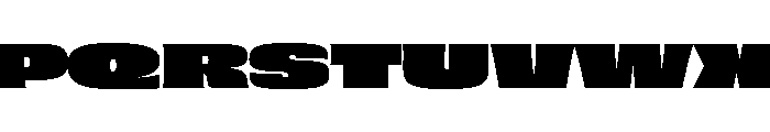 Jack Heavy Font UPPERCASE