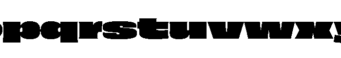 Jack Heavy Font LOWERCASE