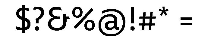 Jali Latin Variable Light Font OTHER CHARS