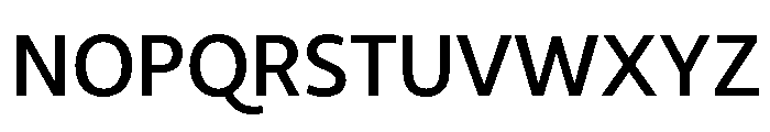 Jali Latin Variable Medium Font UPPERCASE