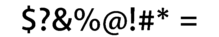 Jali Latin Variable Semibold Font OTHER CHARS
