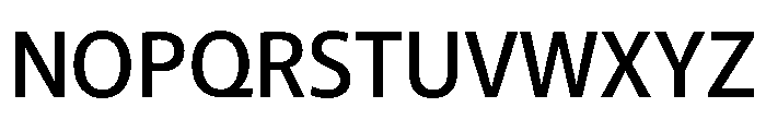 Jali Latin Variable Semibold Font UPPERCASE
