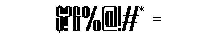 JAFIGETO-Regular Font OTHER CHARS