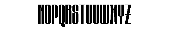 JAFIGETO-Regular Font UPPERCASE