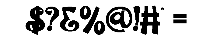 JAISHA-Regular Font OTHER CHARS