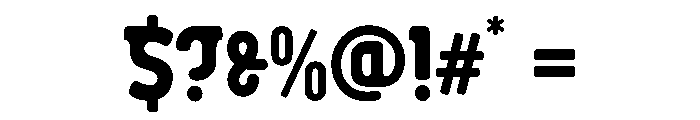 JAMBLOX Font OTHER CHARS
