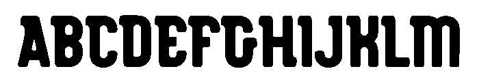 JAMBLOX Font UPPERCASE