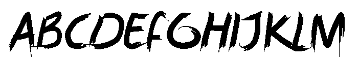 JANCHOK Font UPPERCASE