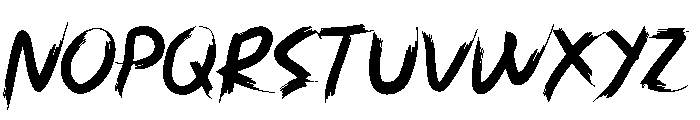 JANCHOK Font UPPERCASE