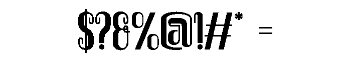 JAYAKSARA-Regular Font OTHER CHARS