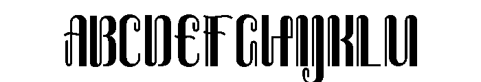 JAYAKSARA-Regular Font UPPERCASE