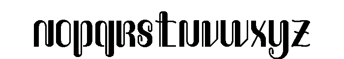 JAYAKSARA-Regular Font LOWERCASE