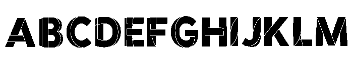 Jacan Regular Font UPPERCASE